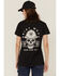 Image #1 - Ariat Women's Rebar Born For This Short Sleeve Graphic Work Tee, Black, hi-res