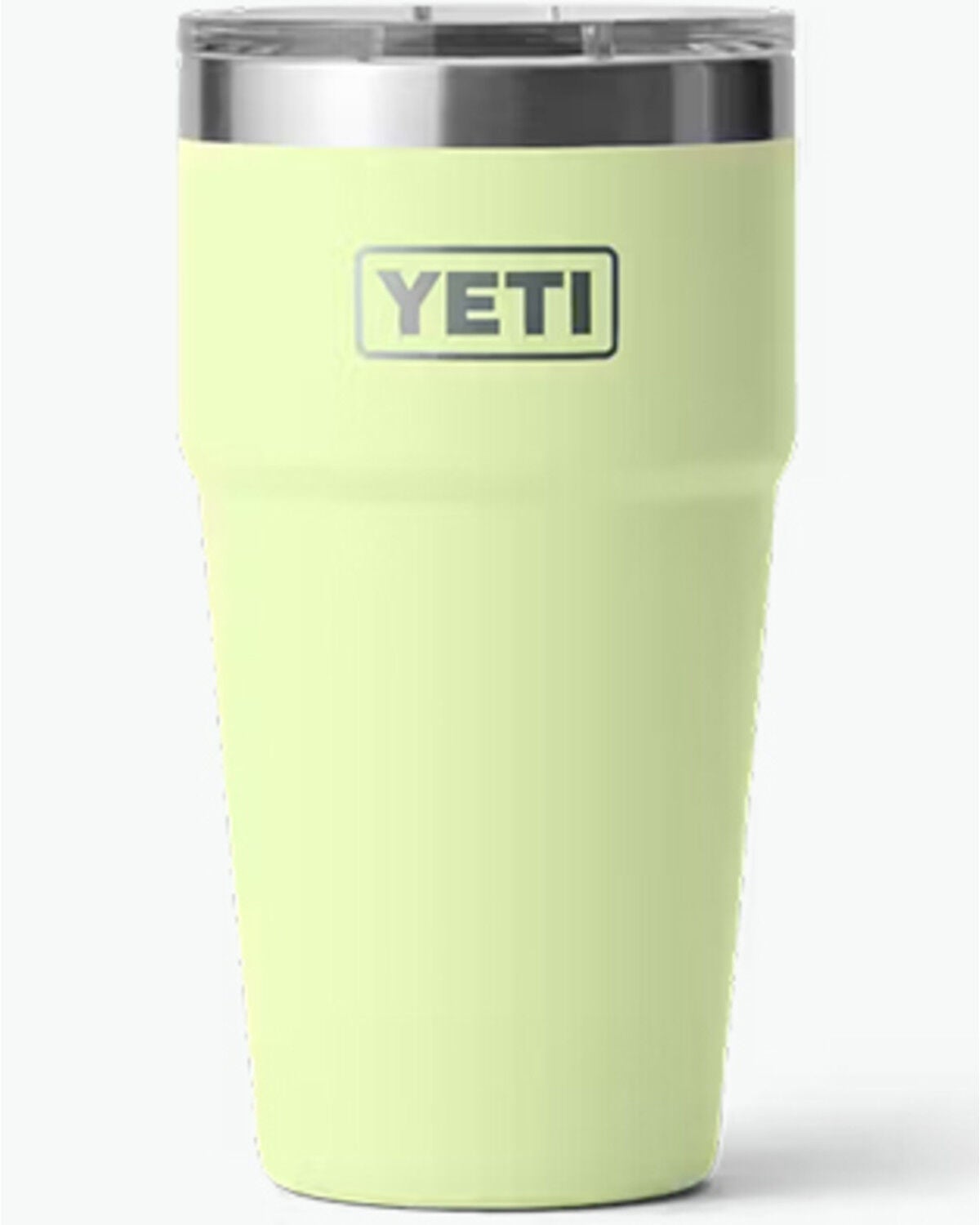 Image #1 - YETI Rambler&reg; 20oz Stackable Cup with MagSlider&trade; Lid, Light Yellow, hi-res