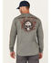 Image #1 - Cody James Men's FR Pyro Long Sleeve Graphic T-Shirt, Grey, hi-res