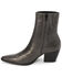 Image #3 - Matisse Women's Caty Western Booties - Snip Toe, Grey, hi-res