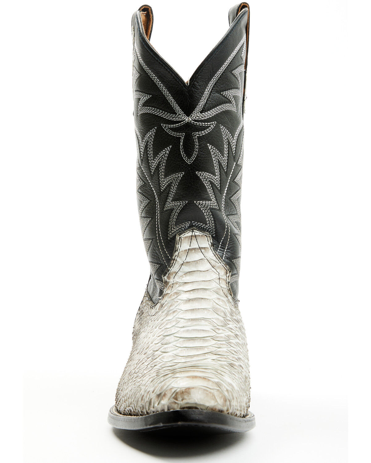 Image #4 - Cody James Men's Exotic Python Western Boots - Medium Toe, Black, hi-res