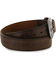 3D Men's 1 1/2" Brown Genuine Leather Belt, Brown, hi-res