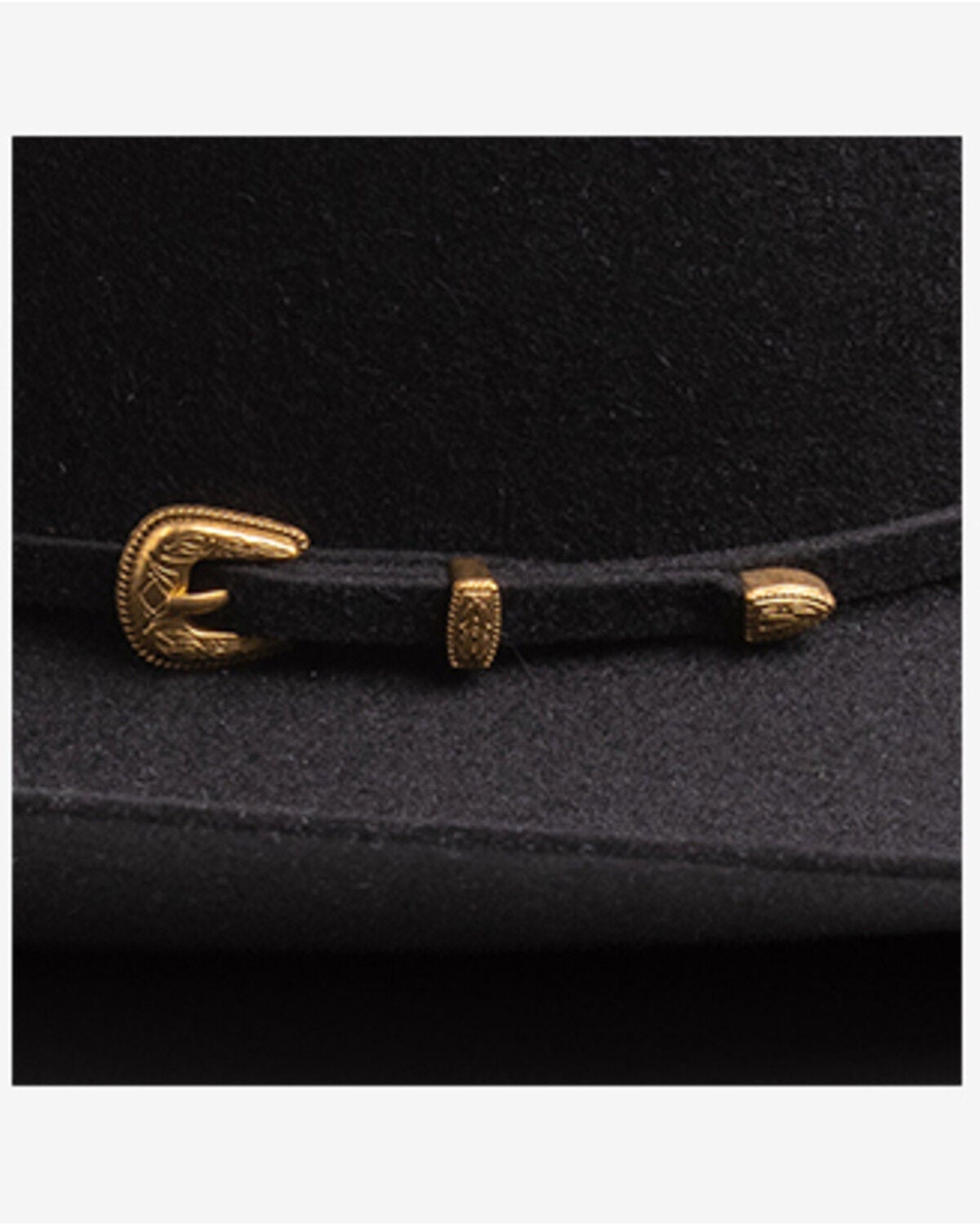 Image #4 - Resistol Black Gold 20X Felt Cowboy Hat, Black, hi-res