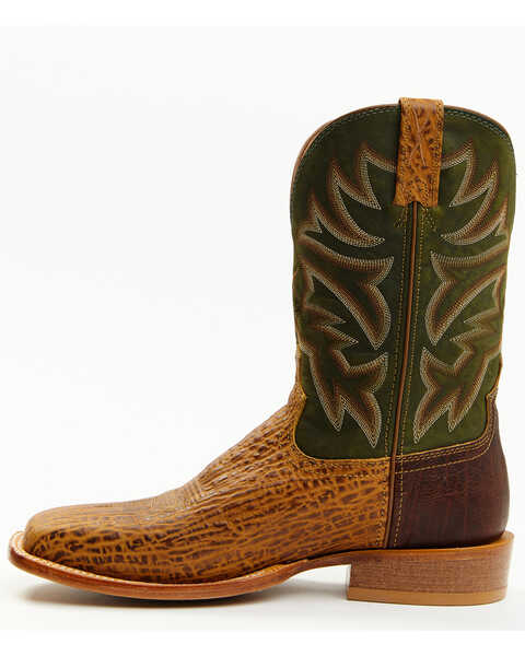Image #3 - Twisted X Men's 11" Tech Western Boots - Broad Square Toe, Olive, hi-res
