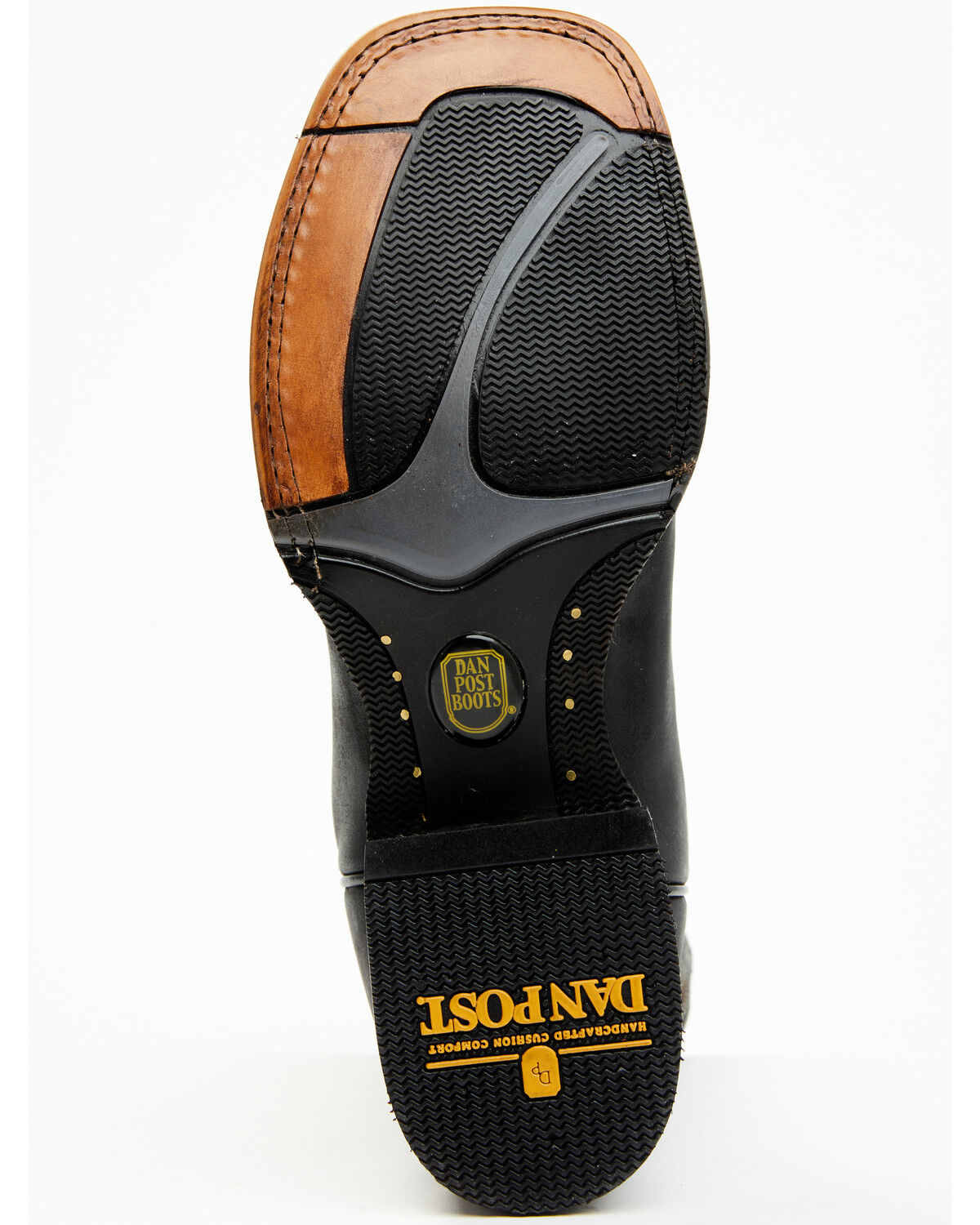 Image #7 - Dan Post Men's 12" Leon Cowboy Certified Western Performance Boots - Broad Square Toe, , hi-res