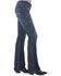 Image #2 - Wrangler Women's Dark Wash Bootcut Jeans, Dark Blue, hi-res