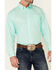 Image #3 - C‌inch Men's Solid Long Sleeve Button-Down Western Shirt, Green, hi-res