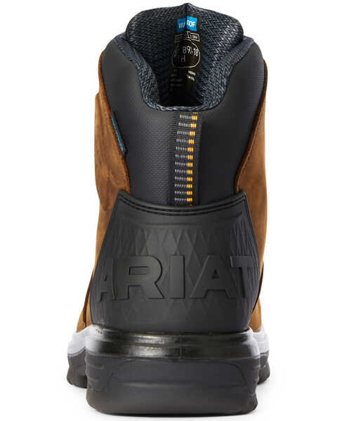 Image #3 - Ariat Men's Turbo Outlaw Work Boots - Soft Toe, Dark Brown, hi-res