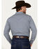 Image #4 - Cody James Men's Reride Geo Print Long Sleeve Snap Western Shirt - Big, Navy, hi-res