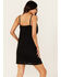 Image #4 - Idyllwind Women's Barbie Lace Fringe Mini Dress, Black, hi-res