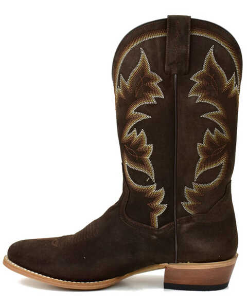 Image #3 - Dan Post Men's Becker Western Boots - Medium Toe, Dark Brown, hi-res