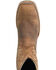 Image #5 - Double H Men's Anton Western Work Boots - Steel Toe, Brown, hi-res