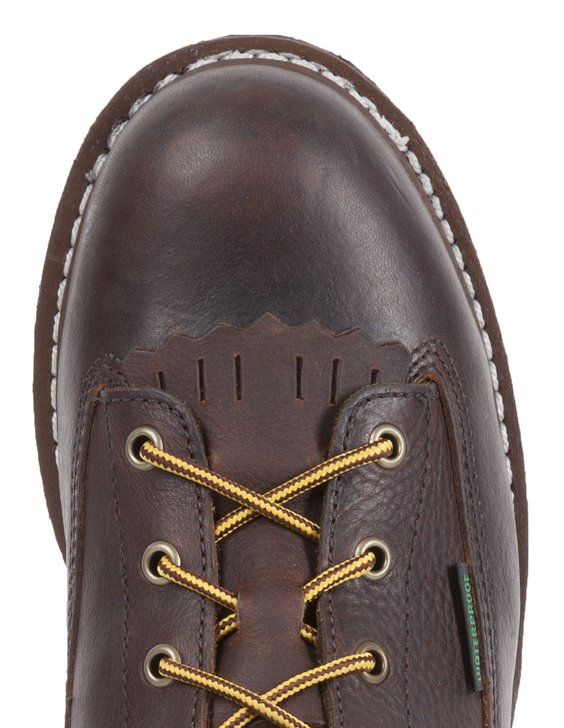 Image #6 - Georgia Boot Men's Low Heel Waterproof Logger Work Boots - Steel Toe, , hi-res