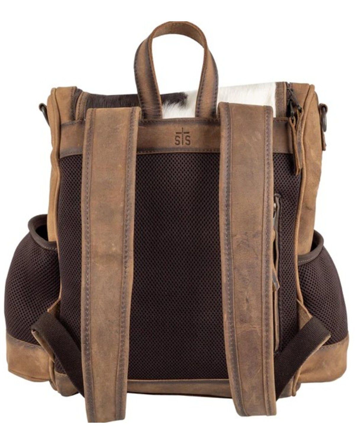Image #2 - STS Ranchwear by Carroll Cowhide Laini Backpack, Multi, hi-res