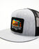 Image #2 - Boot Barn X Wrangler Men's Scenic Trucker Cap, Grey, hi-res
