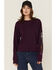 Image #1 - Carhartt Women's TENCEL™ Fiber Series Loose Fit Long Sleeve Graphic Sweatshirt, Purple, hi-res