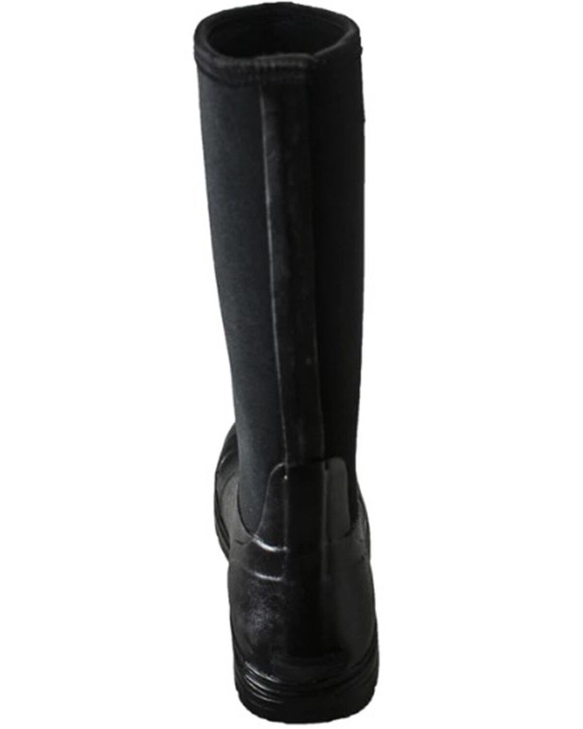 Image #4 - AdTec Men's 16" Cement Rubber Work Boots - Steel Toe, Black, hi-res