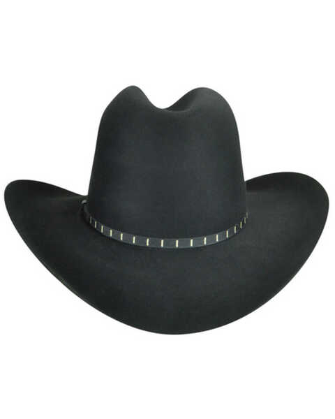 Image #3 - Bailey Elbridge 3X  Felt Cowboy Hat, Black, hi-res