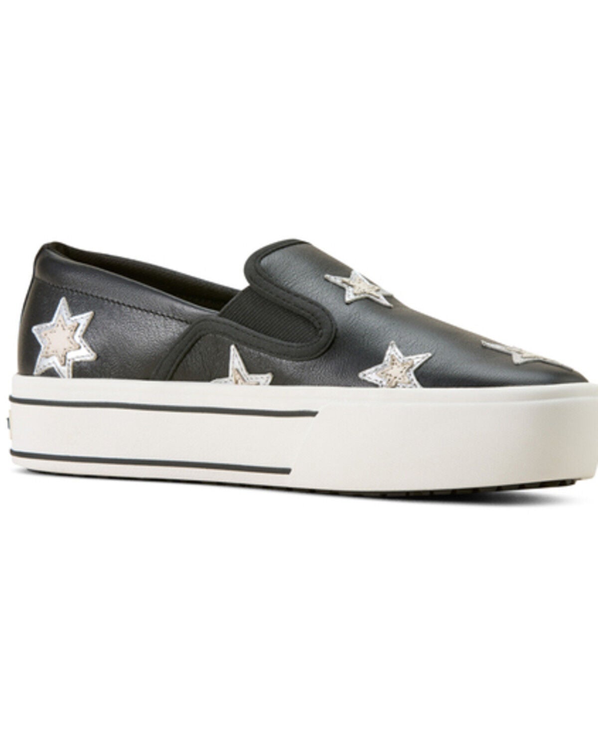 Ariat Women's Skylar Star Slip-On Casual Shoes, Black, hi-res