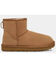 Image #2 - UGG Women's Classic Mini II Lined Short Suede Boots - Round Toe, Chestnut, hi-res