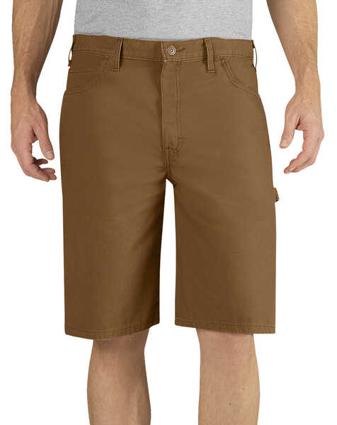 Image #2 - Dickies Relaxed Fit Duck Carpenter Shorts, Brown Duck, hi-res