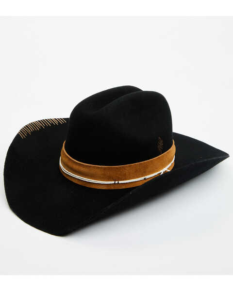 Idyllwind Women's Terranova Wool Western Hat , Black, hi-res