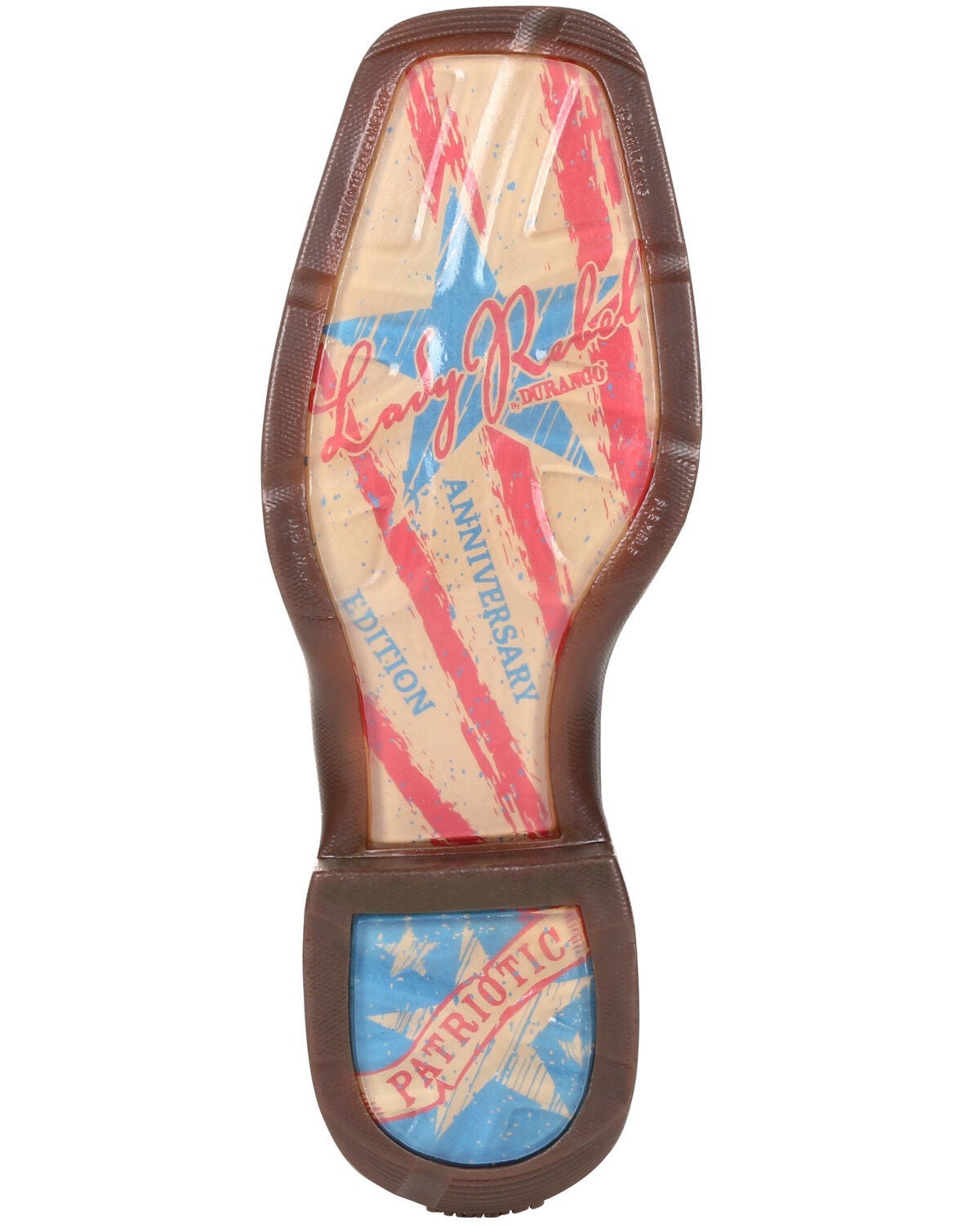 Image #7 - Durango Women's Western Performance Boots - Square Toe, , hi-res