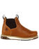 Georgia Boot Men's AMP LT Wedge Chelsea Work Boots - Soft Toe, Brown, hi-res