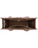Image #2 - Wrangler Women's Southwestern Print Tooled Concealed Carry Tote Bag, Hot Pink, hi-res