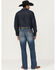 Image #3 - Wrangler Retro Men's Bryson Medium Wash Slim Bootcut Stretch Denim Jeans, Medium Wash, hi-res