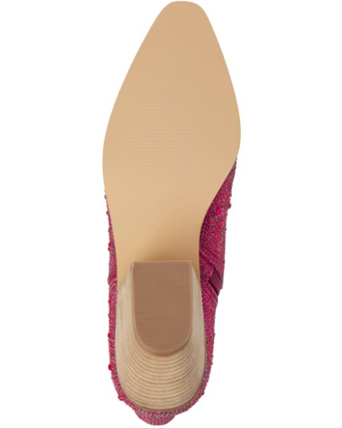 Image #7 - Matisse Women's Harlow Western Fashion Booties - Snip Toe, Hot Pink, hi-res