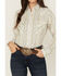 Image #4 - Cowboygirl by Jenna Paulette Women's Wallpaper Long Sleeve Pearl Snap Western Shirt, Green, hi-res