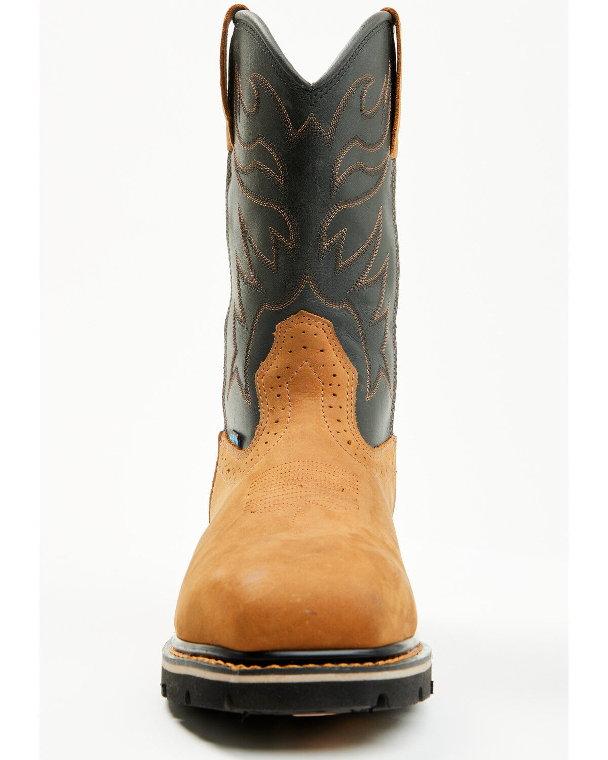 Image #4 - Cody James Men's 11" Pull-On Waterproof Work Boots - Composite Toe, Brown, hi-res