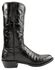 Image #2 - Lucchese Handmade 1883 Exotic Crocodile Belly Cowboy Boots - Round Toe, Black, hi-res