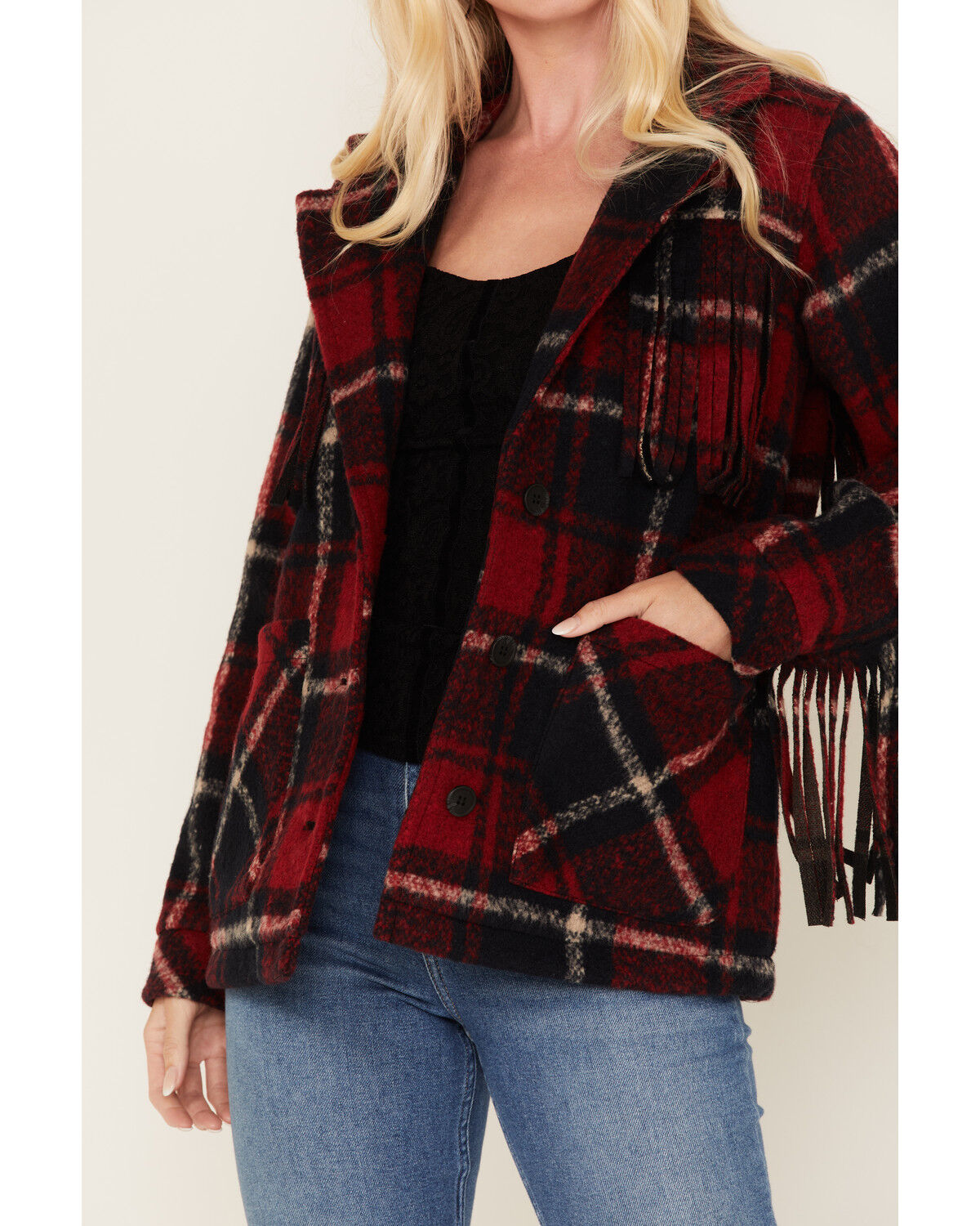 Image #3 - Idyllwind Women's Loudon Plaid Print Shacket, , hi-res