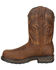Georgia Boot Men's Carbo-Tec LT Waterproof Work Boots - Composite Toe, Brown, hi-res