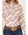 Image #3 - RANK 45® Women's Long Sleeve Heritage Riding Shirt, Lt Brown, hi-res