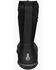 Image #4 - Bogs Boys' York Rain Boots - Round Toe, Black, hi-res