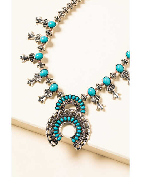 Image #2 - Shyanne Women's In The Oasis Squash Blossom Necklace, , hi-res