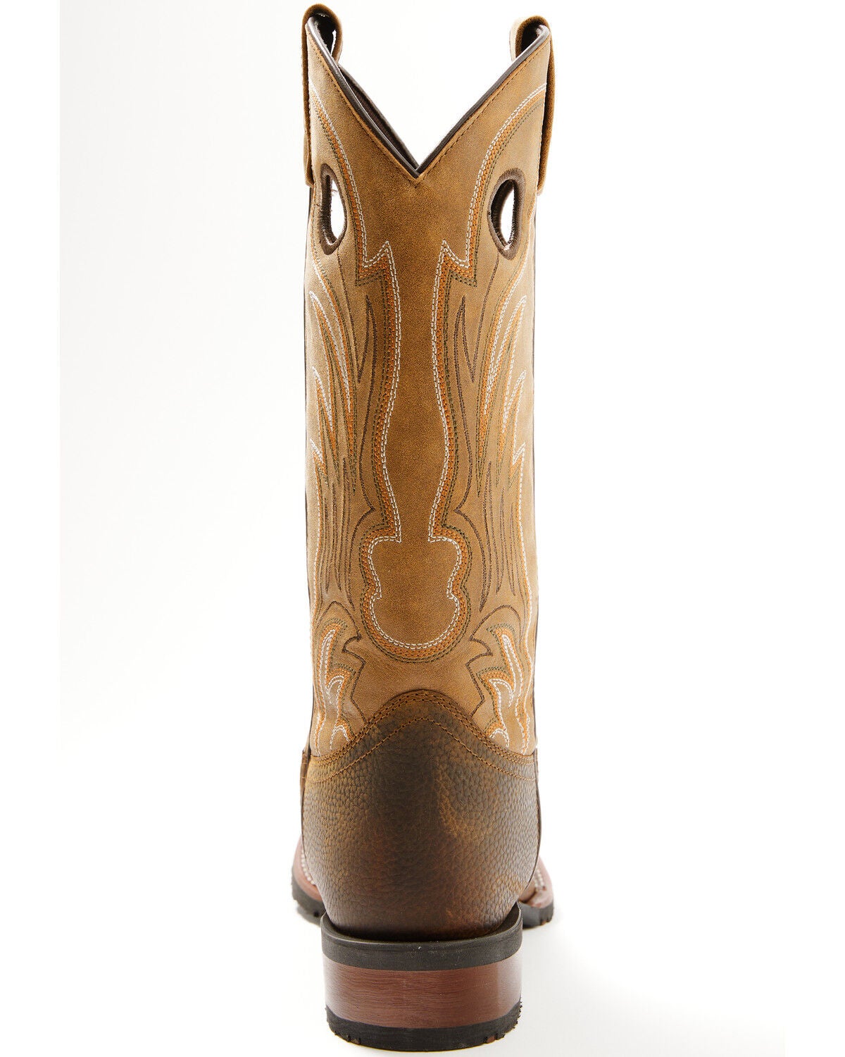 Image #5 - Laredo Men's Cullen Performance Western Boots - Broad Square Toe, Brown, hi-res