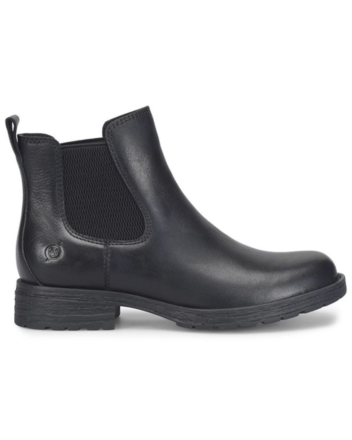 Image #2 - Born Women's Cove Waterproof Chelsea Booties - Round Toe, Black, hi-res