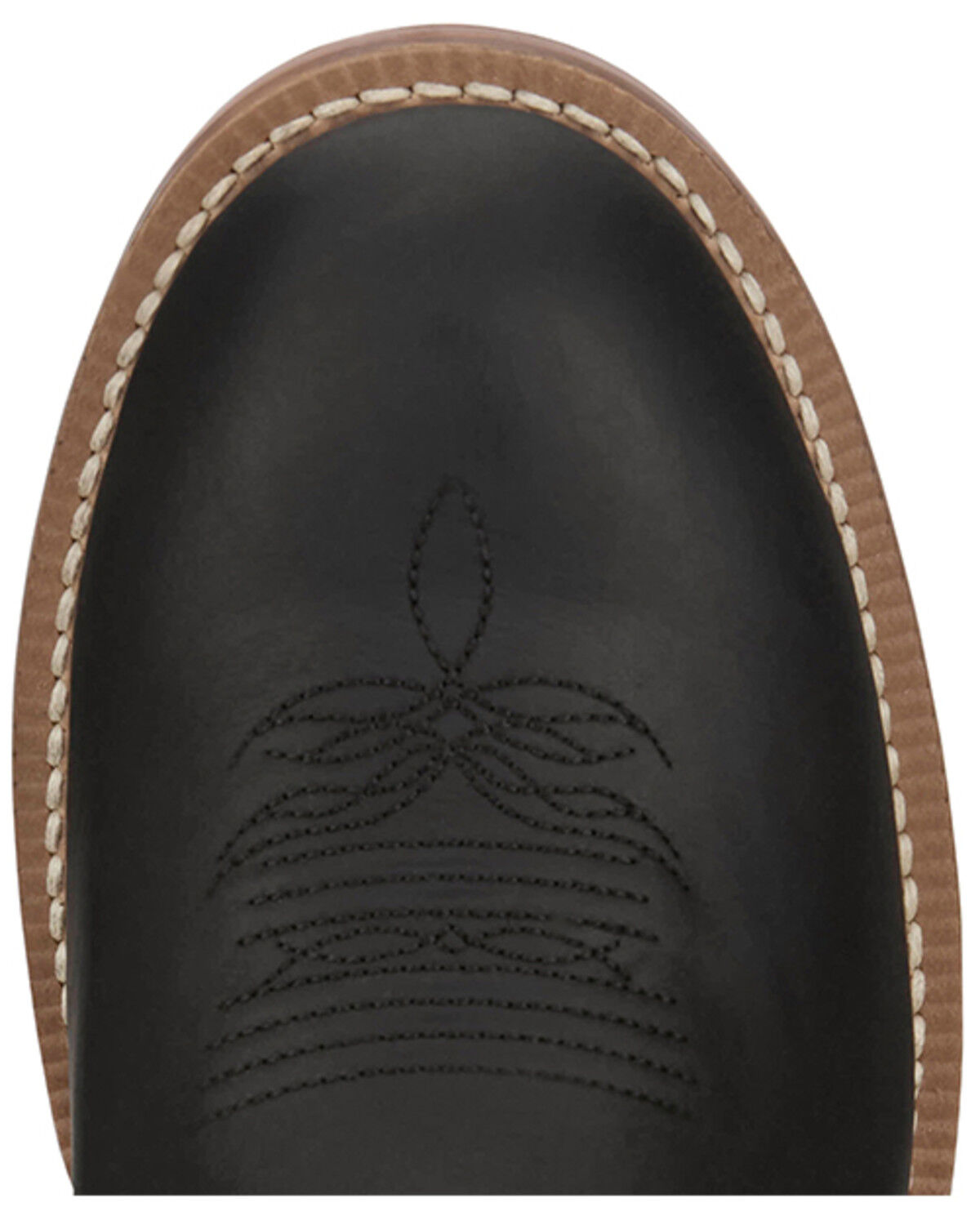 Image #6 - Justin Men's Disco Man Western Boots - Round Toe, Black, hi-res