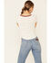 Image #4 - Shyanne Women's Off-White Horsing Around Graphic Short Sleeve Ringer Tee, Off White, hi-res