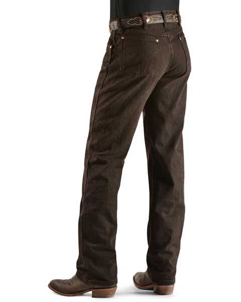 Image #1 - Wrangler 13MWZ Cowboy Cut Original Fit Jeans - Prewashed Colors, Chocolate, hi-res