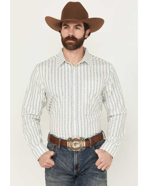 Men's Striped Long Sleeve Shirts - Country Outfitter Men's Striped Long Sleeve Shirts - Country Outfitter