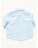 Image #3 - Wrangler Infant Boys' Geo Print Long Sleeve Snap Stretch Western Shirt, Blue, hi-res