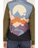 Image #4 - Cleo + Wolf Women's Rising Sun Color Block Puffer Jacket, , hi-res