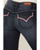 Image #2 - Shyanne Women's Mr. Flare Stars & Stripes Flare Jeans , Dark Wash, hi-res