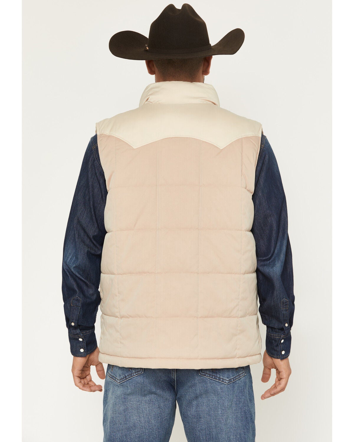 Image #4 - Kimes Ranch Men's Muir Trail Quilted Zip Vest, Khaki, hi-res
