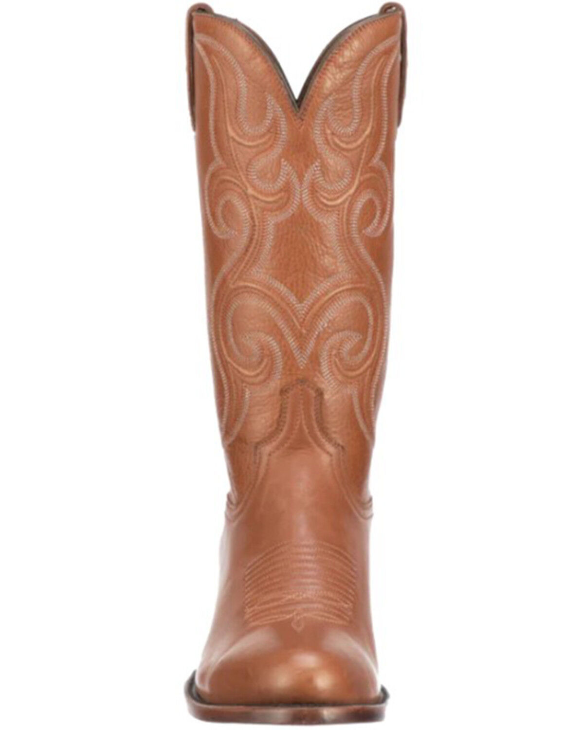 Image #2 - Lucchese Men's Baker Western Boots - Round Toe, Brown, hi-res